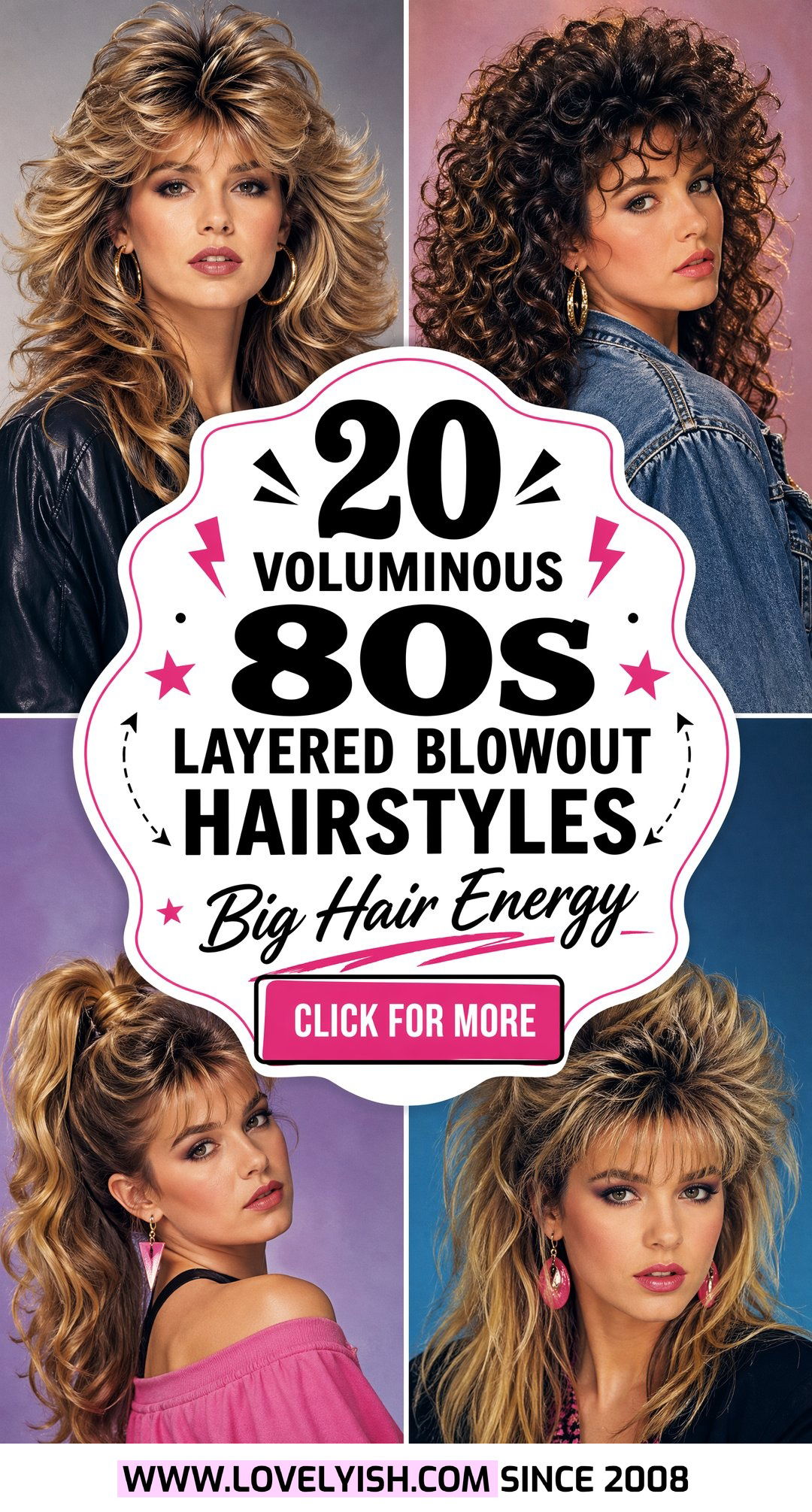 20 Voluminous 80s Layered Blowout Hairstyle Ideas to Try - 20 Voluminous 80s Layered Blowout Hairstyle Ideas to Try