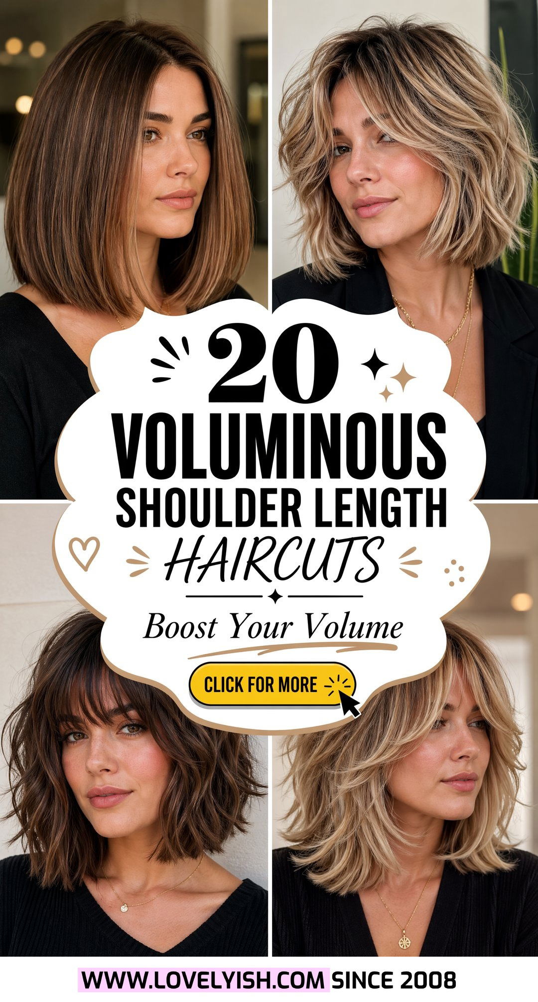 20 Voluminous Shoulder Length Haircut Ideas For Thin Hair - 20 Voluminous Shoulder Length Haircut Ideas For Thin Hair