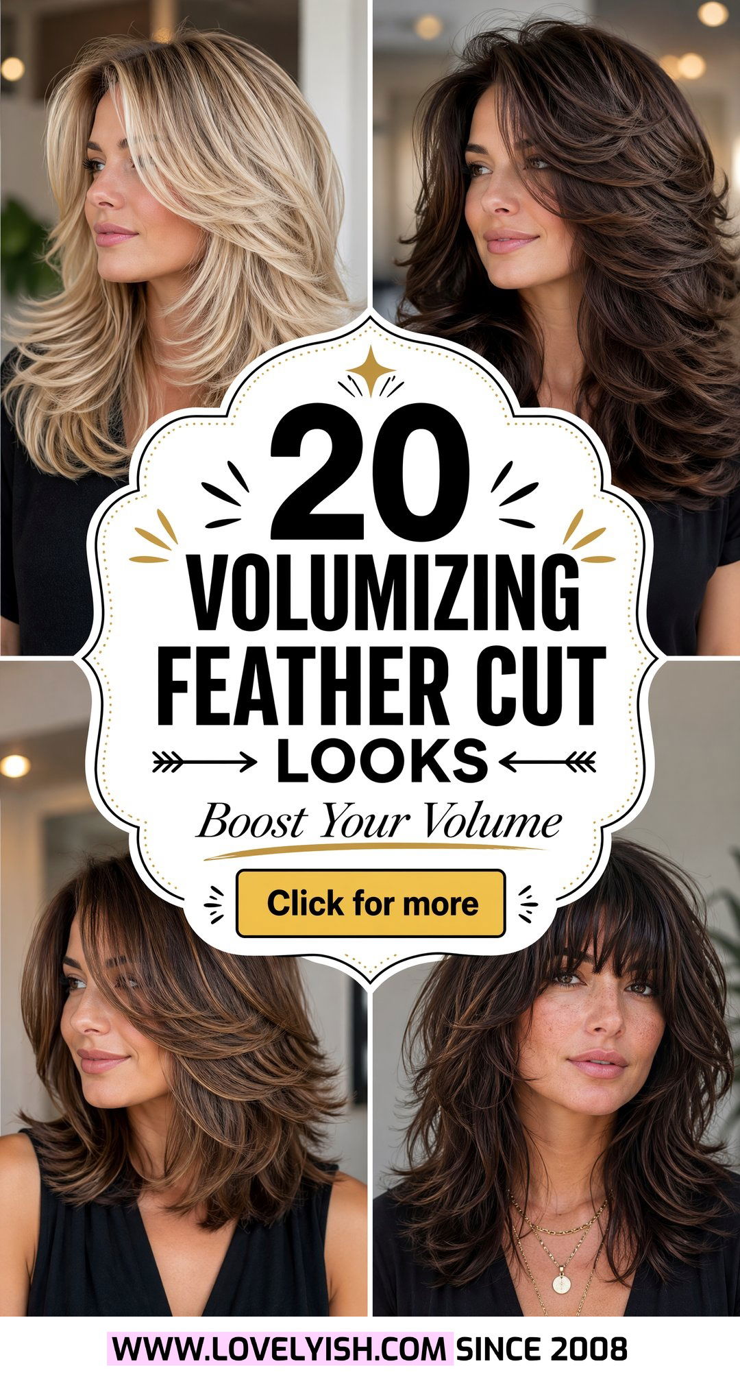 20 Volumizing Feather Cut for Thin Hair Looks You Must Try - 20 Volumizing Feather Cut for Thin Hair Looks You Must Try