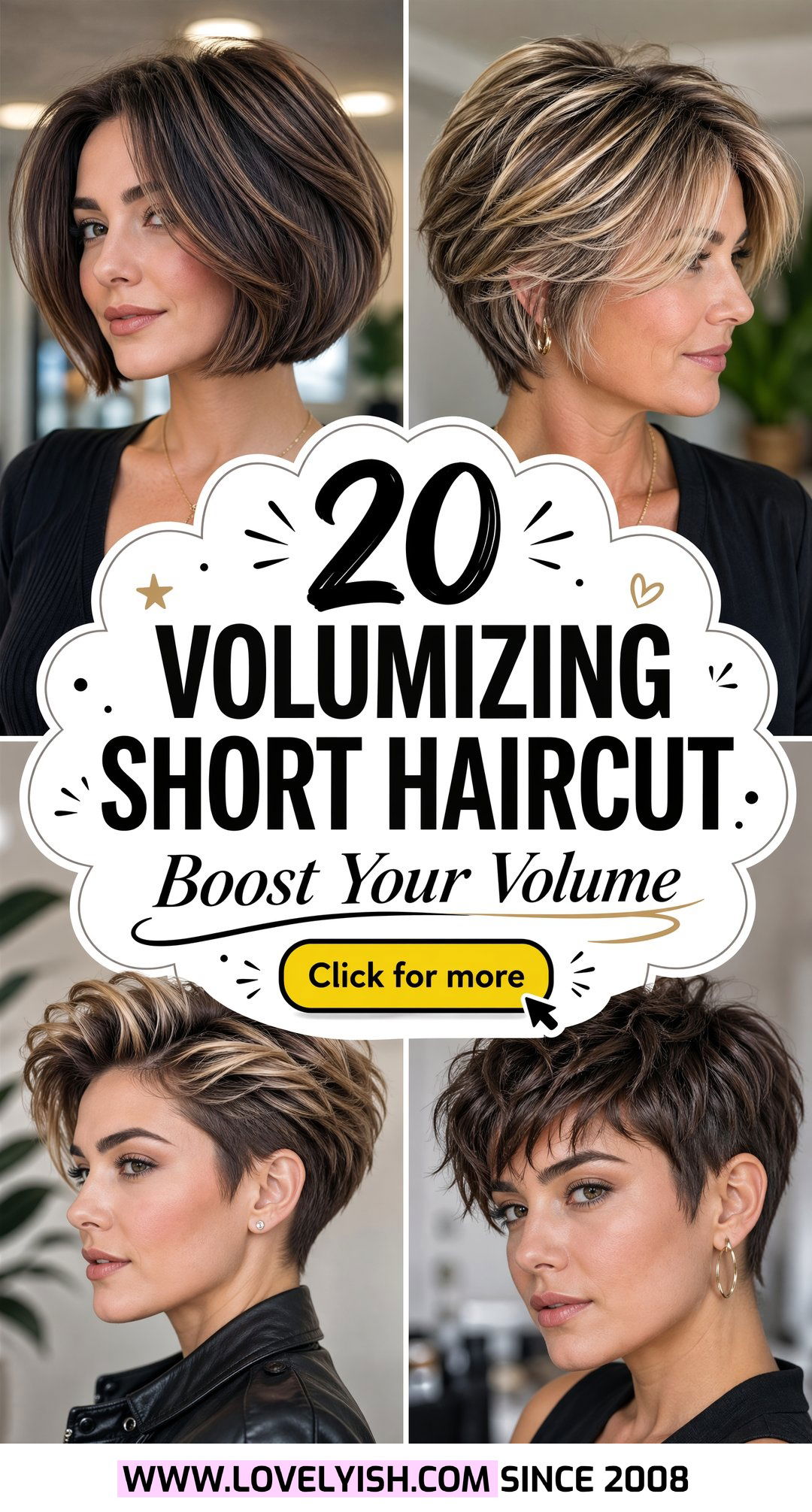 20 Volumizing Short Haircut to Make Fine Hair Look Thicker - 20 Volumizing Short Haircut to Make Fine Hair Look Thicker