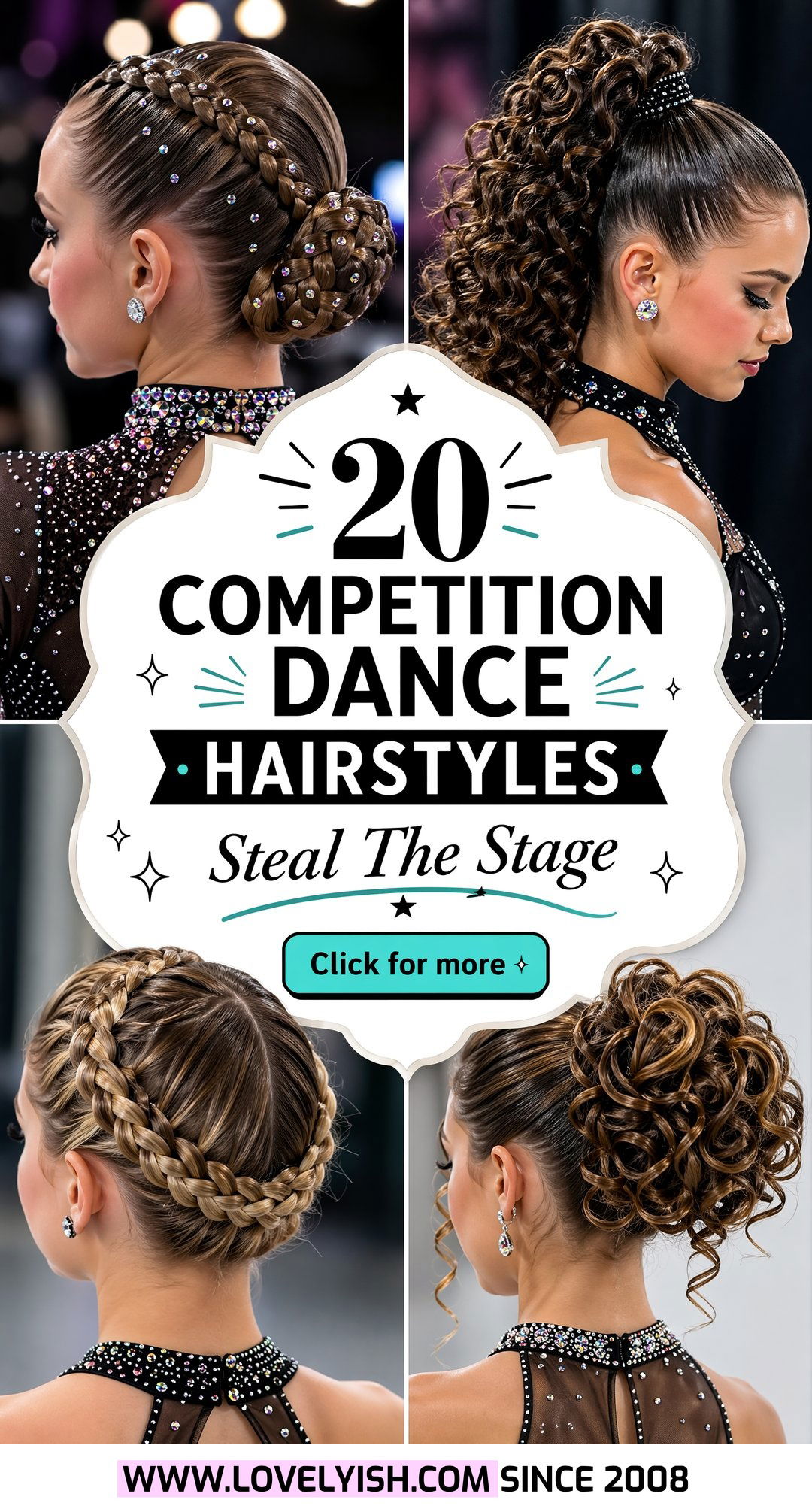 20 Winning Competition Dance Hairstyles to Steal the Stage - 20 Winning Competition Dance Hairstyles to Steal the Stage