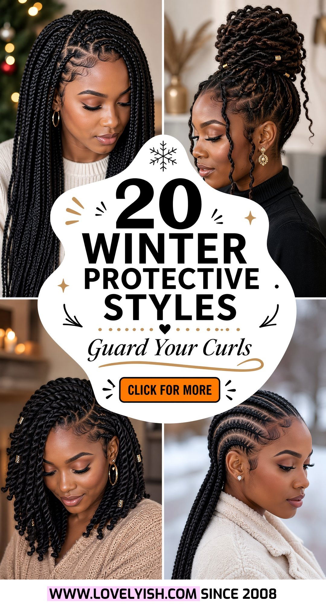 20 Winter Protective Styles for Natural Hair to Try Now - 20 Winter Protective Styles for Natural Hair to Try Now