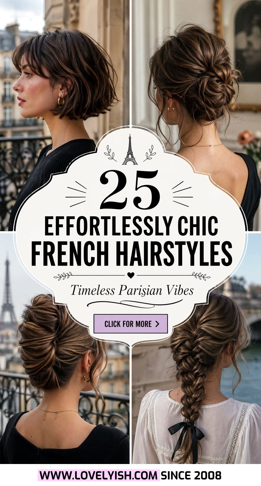 25 Effortlessly Chic French Hairstyles for a Timeless Look - 25 Effortlessly Chic French Hairstyles for a Timeless Look