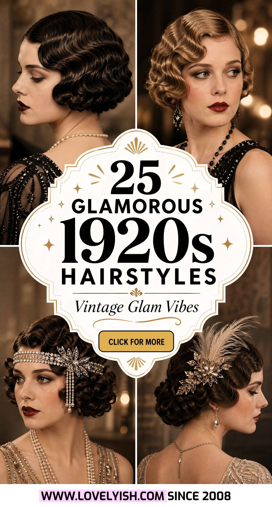 25 Glamorous 1920s Hairstyles for a Stunning Vintage Look - 25 Glamorous 1920s Hairstyles for a Stunning Vintage Look