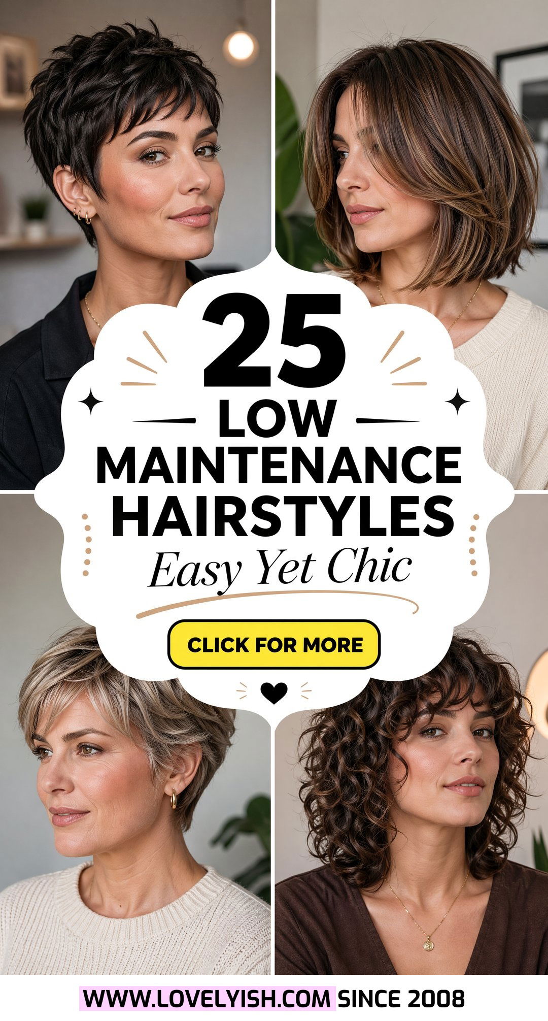 25 Low Maintenance Hairstyles for 60 Year Old Women With Fine Hair - 25 Low Maintenance Hairstyles for 60 Year Old Women With Fine Hair