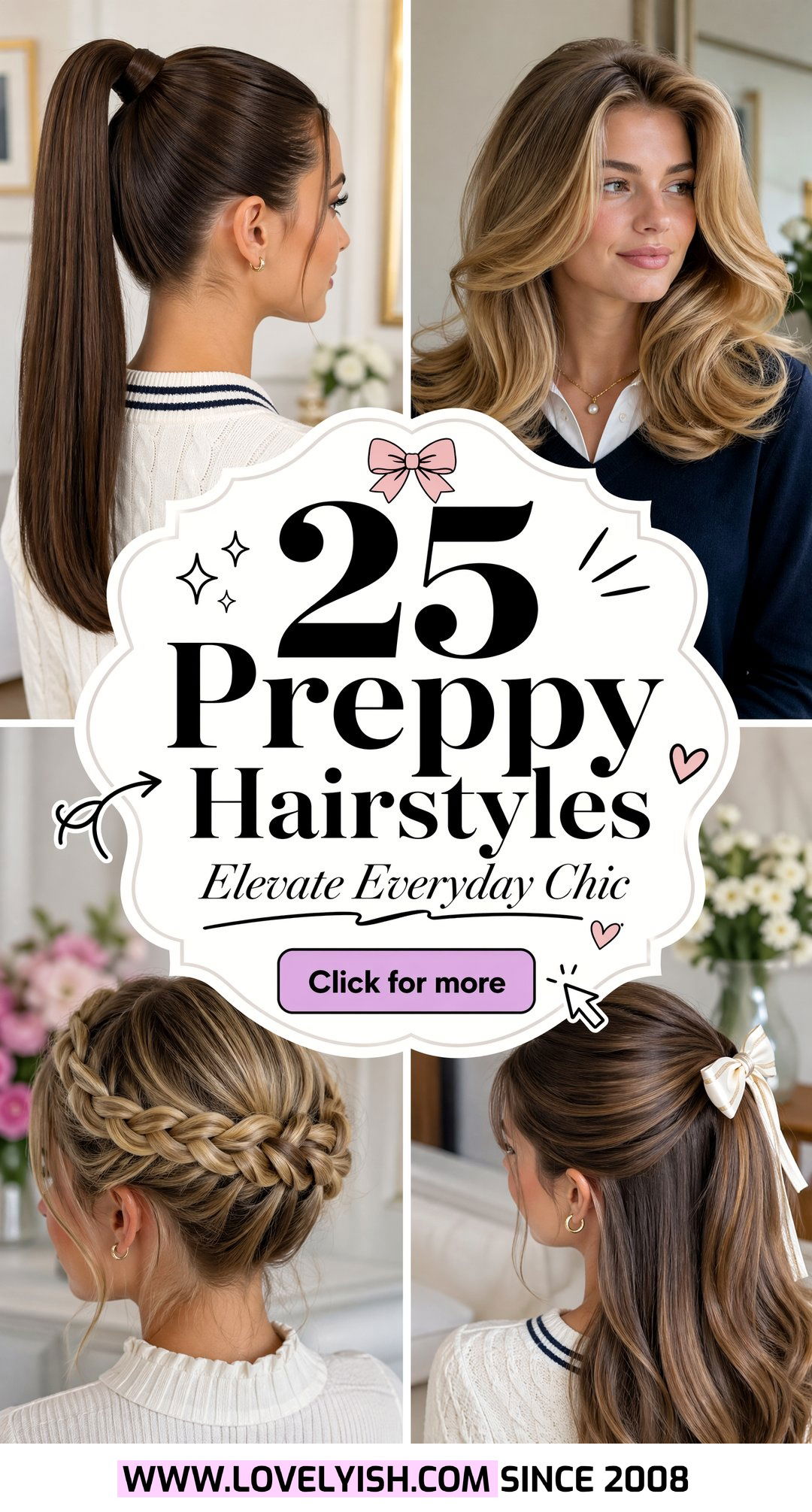 25 Preppy Hairstyles to Elevate Your Chic Everyday Look - 25 Preppy Hairstyles to Elevate Your Chic Everyday Look