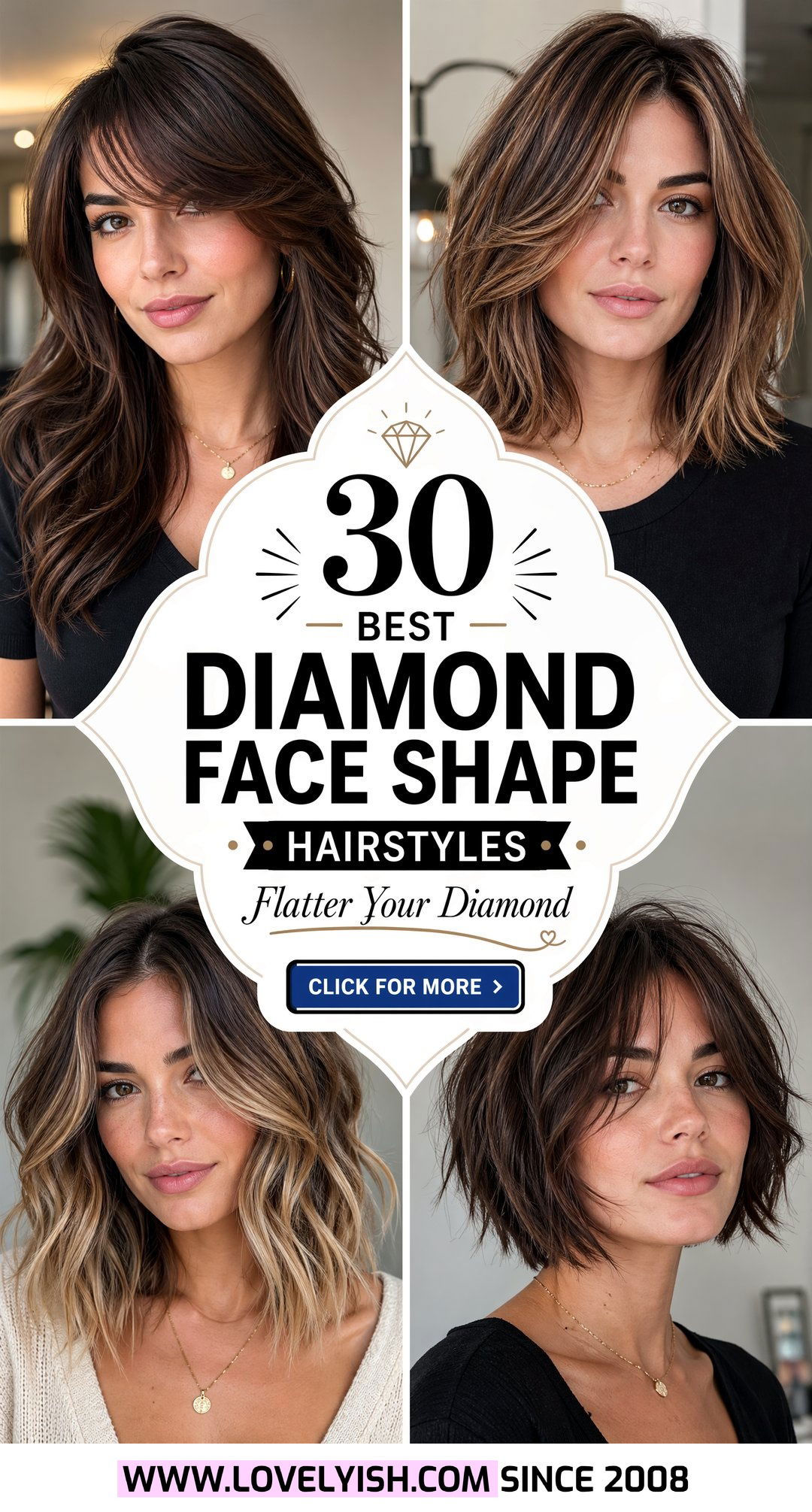 30 Best Diamond Face Shape Hairstyles for a Flattering Look - 30 Best Diamond Face Shape Hairstyles for a Flattering Look