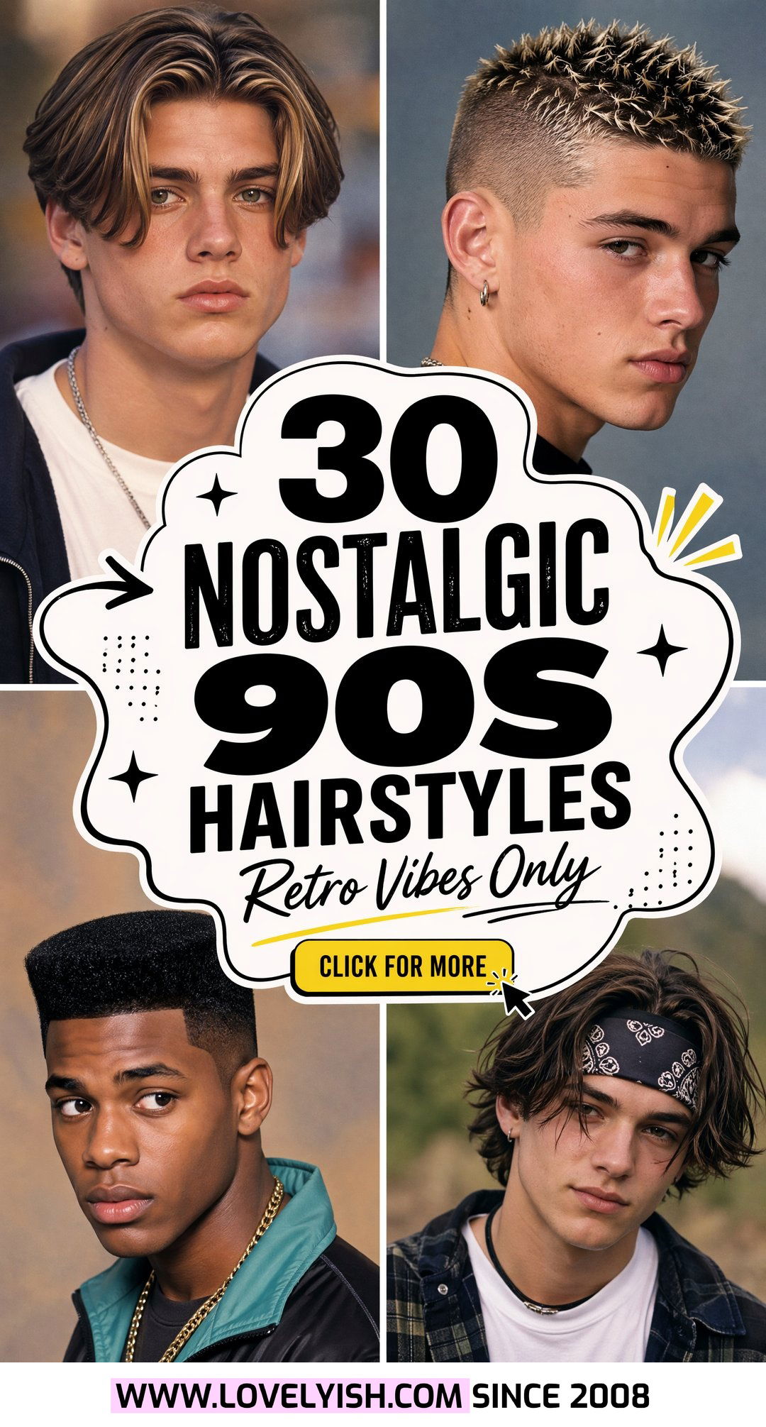 30 Nostalgic 90s Hairstyles Men Can Effortlessly Rock Now - 30 Nostalgic 90s Hairstyles Men Can Effortlessly Rock Now