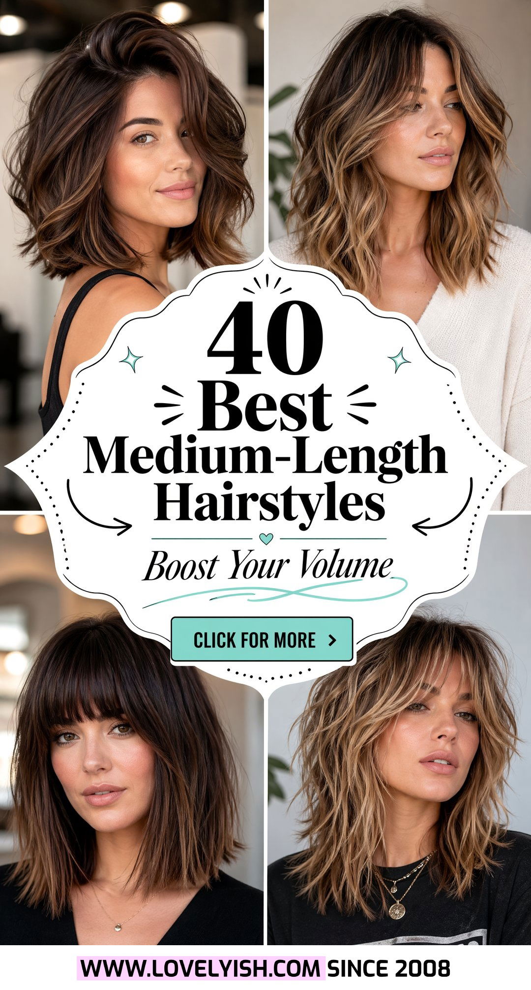 40 Best Medium-Length Hairstyles for Thin Hair to Try Now - 40 Best Medium-Length Hairstyles for Thin Hair to Try Now