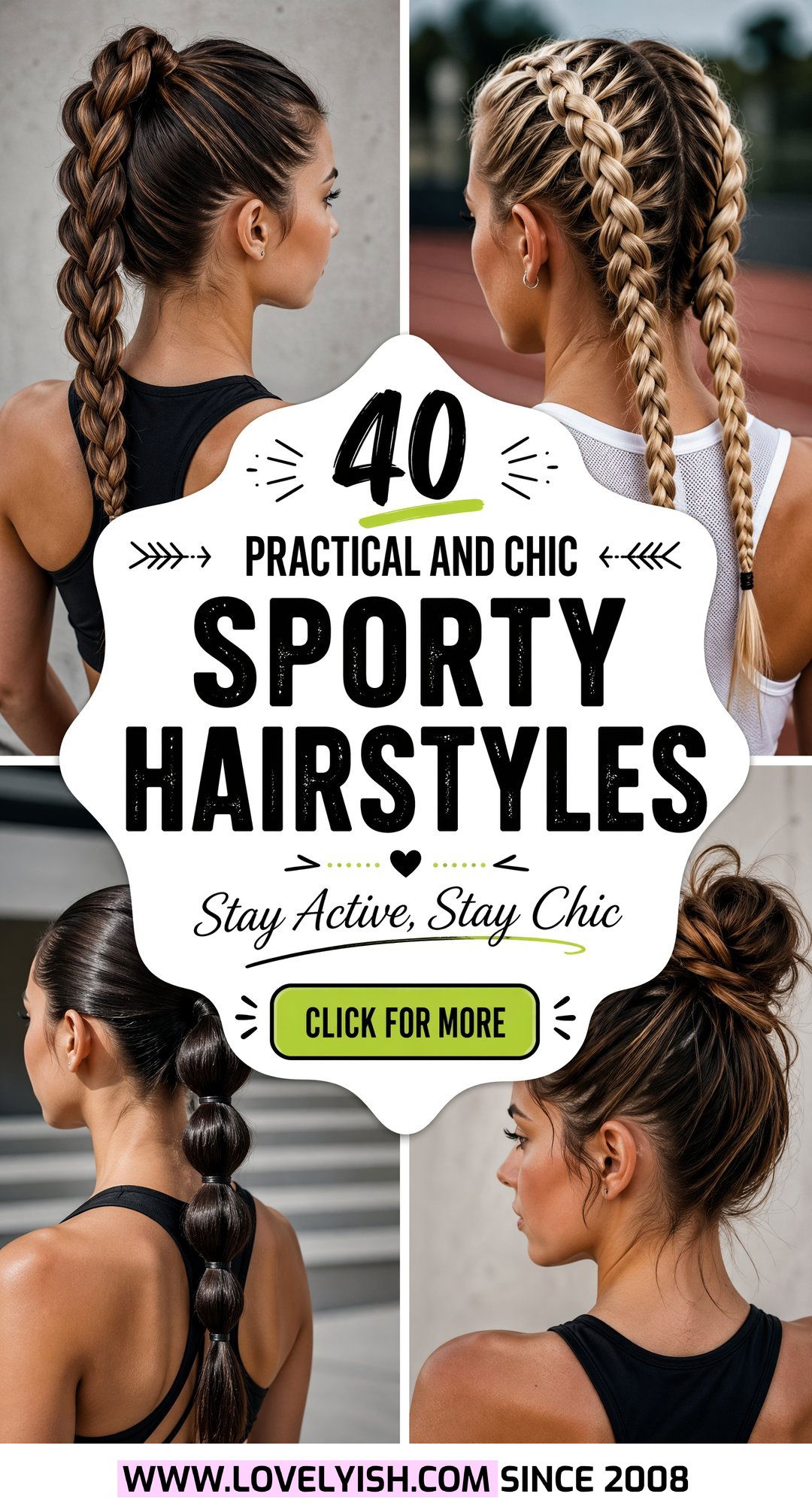40 Practical and Chic Sporty Hairstyles for Your Active Lifestyle - 40 Practical and Chic Sporty Hairstyles for Your Active Lifestyle