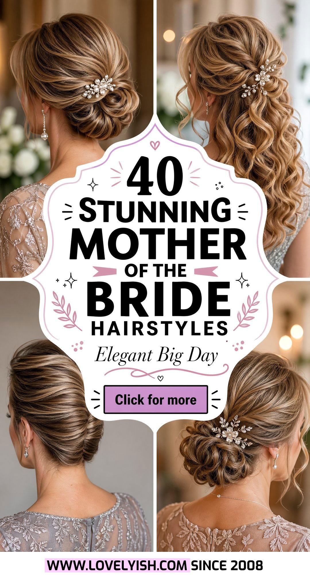 40 Stunning Mother of The Bride Hairstyles for the Big Day - 40 Stunning Mother of The Bride Hairstyles for the Big Day