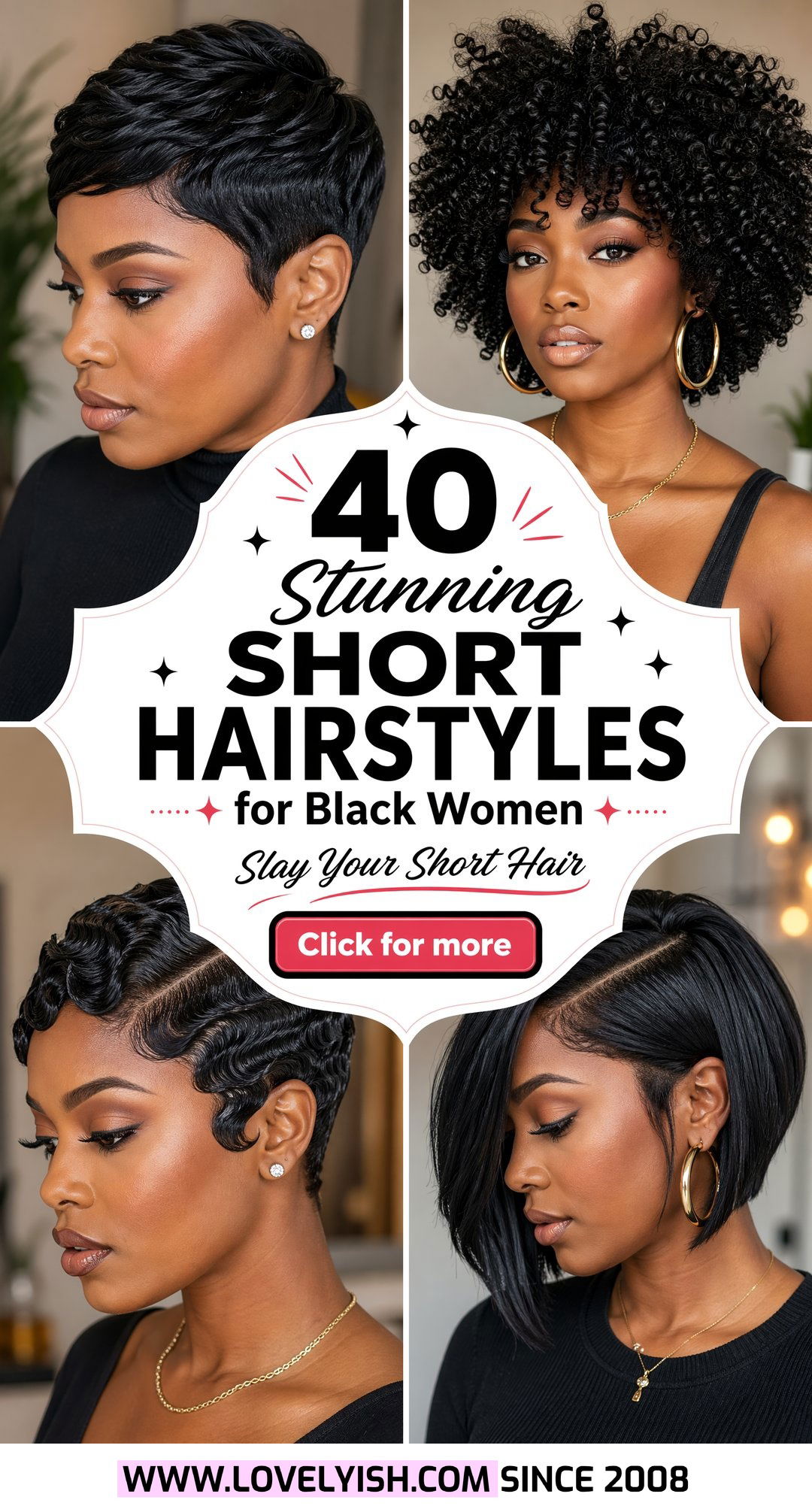 40 Stunning Short Hairstyles for Black Women to Rock This Year - 40 Stunning Short Hairstyles for Black Women to Rock This Year