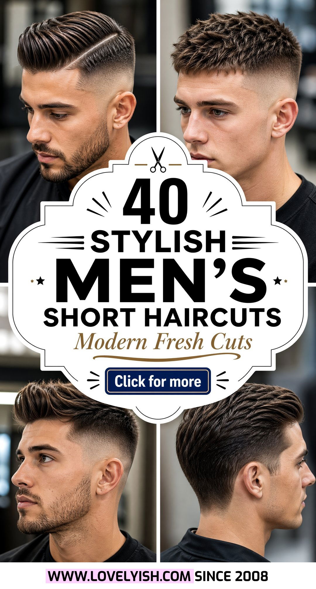 40 Stylish Mens Short Haircuts for a Modern Fresh Look - 40 Stylish Men’s Short Haircuts for a Modern, Fresh Look