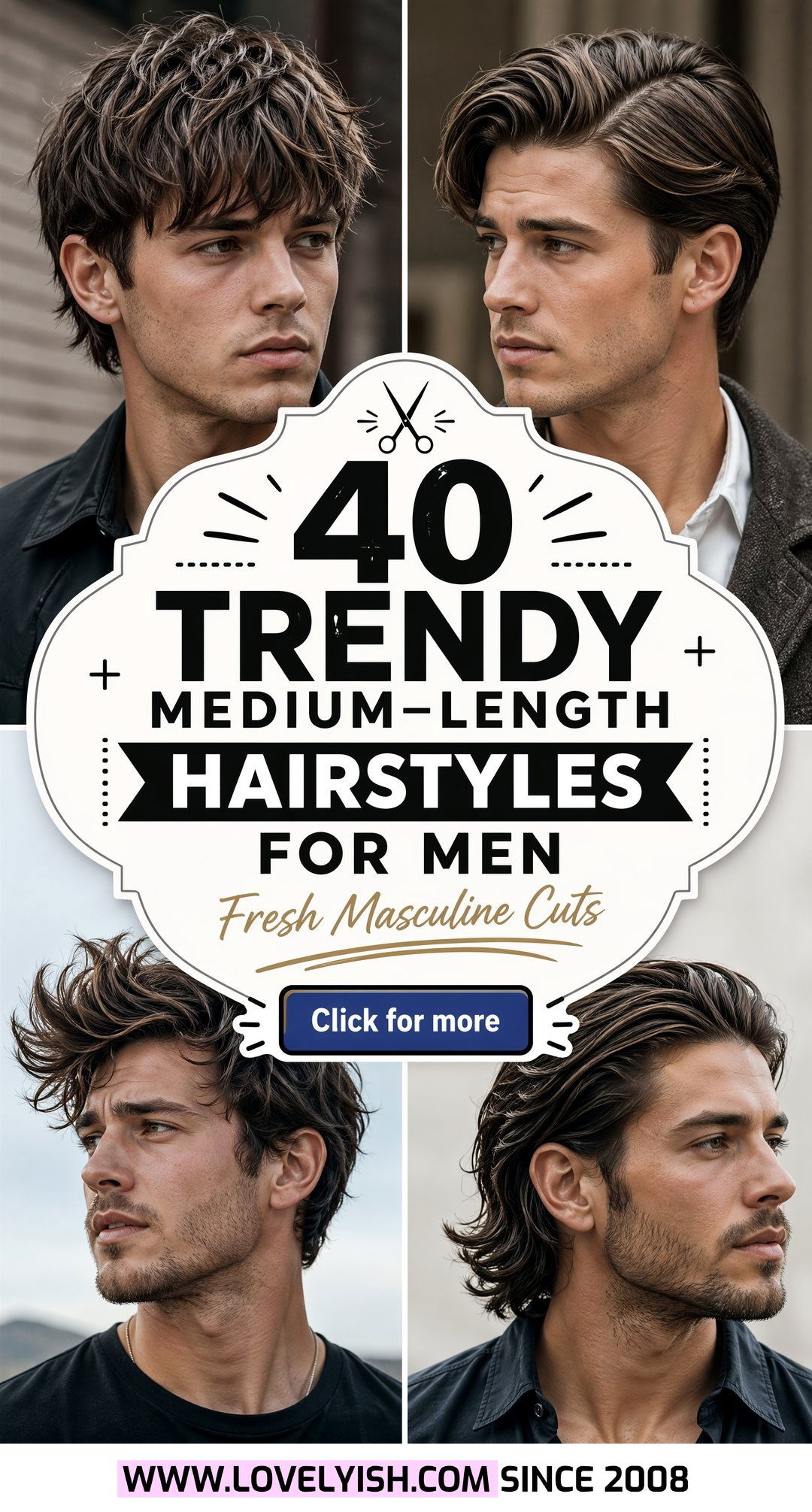 40 Trendy Medium-Length Hairstyles for Men to Try This Year - 40 Trendy Medium-Length Hairstyles for Men to Try This Year