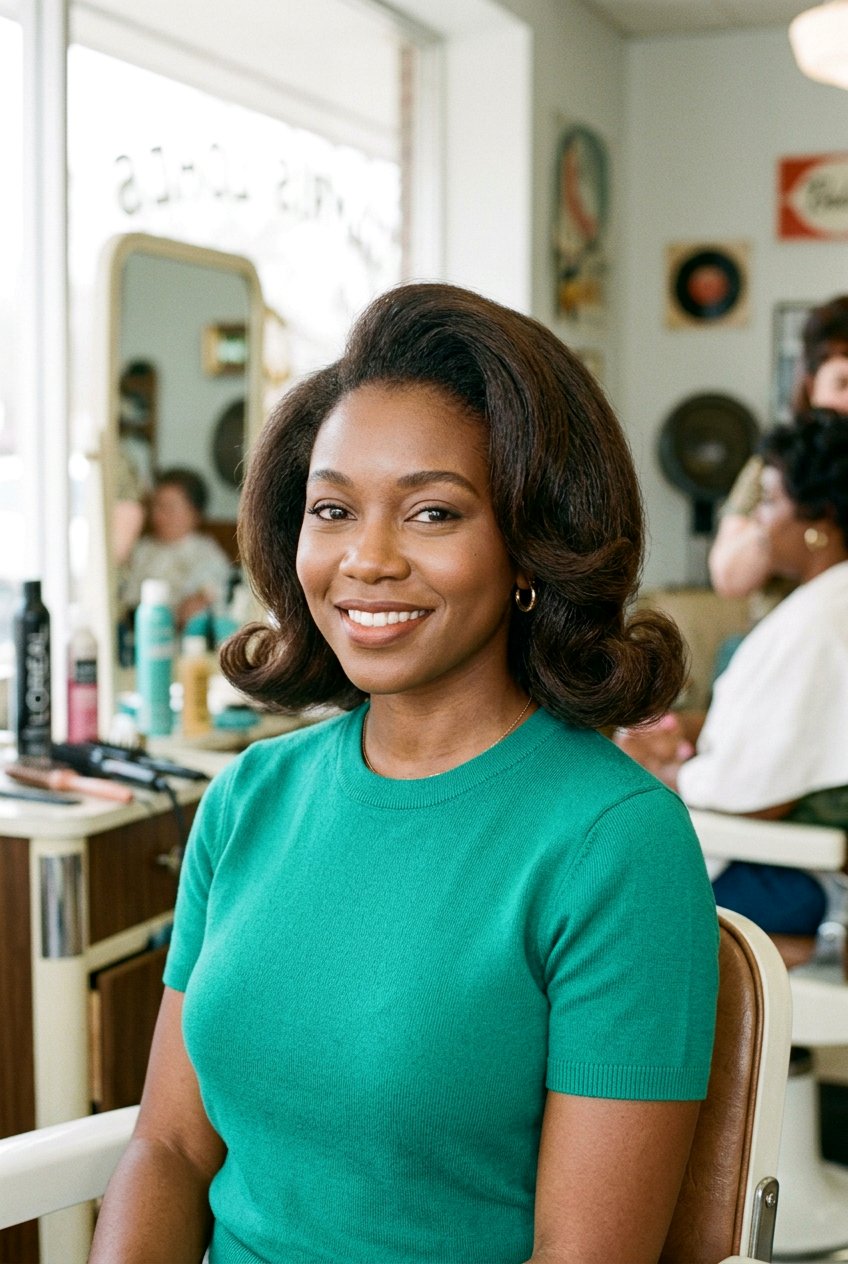 60s Flip Hairstyle For Natural Hair - 20 60s flip hairstyle - 20 60s flip hairstyle