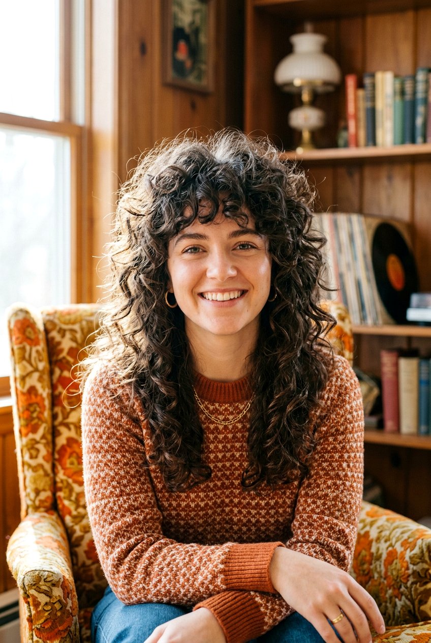 70s Curly Shag - 20 curly shag haircut - 20 curly shag haircut