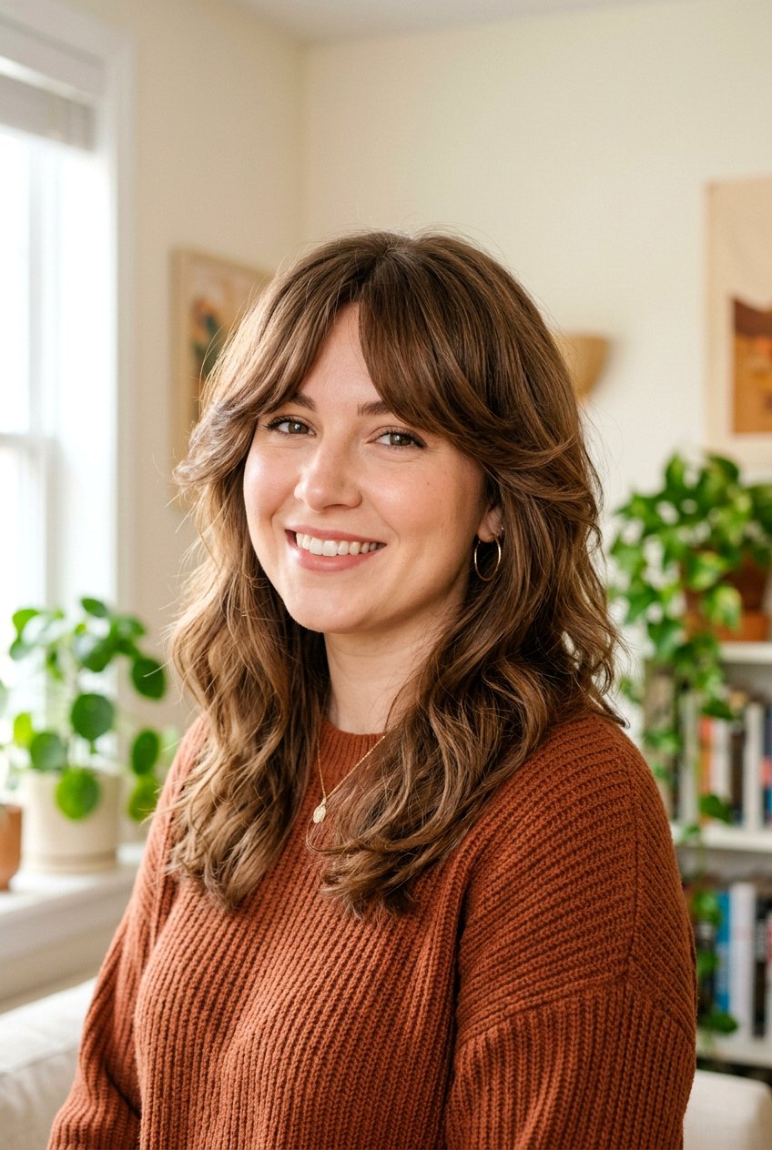 70s Curtain Bangs For Round Face - 20 70s curtain bangs hairstyle - 20 70s curtain bangs hairstyle