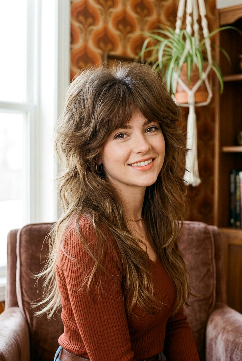 70s Retro Shag - 20 shaggy hairstyles for women - 20 shaggy hairstyles for women