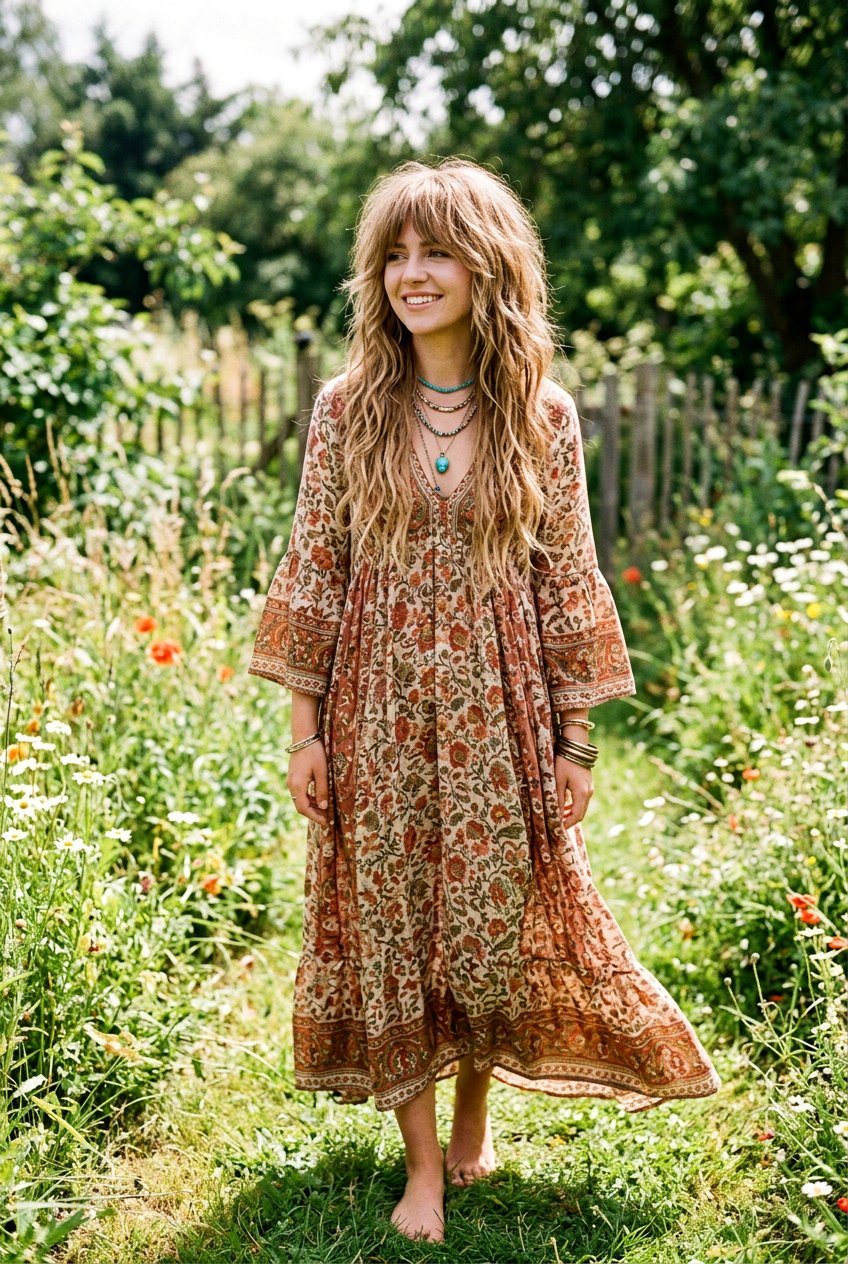 70s Shag Choppy Layers Long Hair - 20 choppy layers for long hair - 20 choppy layers for long hair