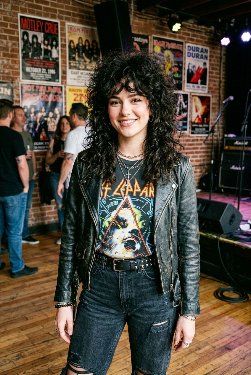 80s Voluminous Curly Shag - 20 80s voluminous curls hairstyle - 20 80s voluminous curls hairstyle