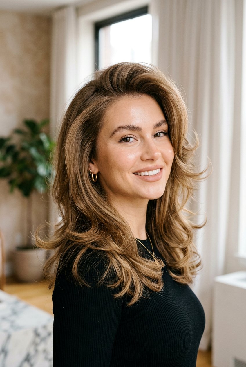 90s Blowout Layers For Fine Hair - 20 layered haircut with movement for fine hair - 20 layered haircut with movement for fine hair