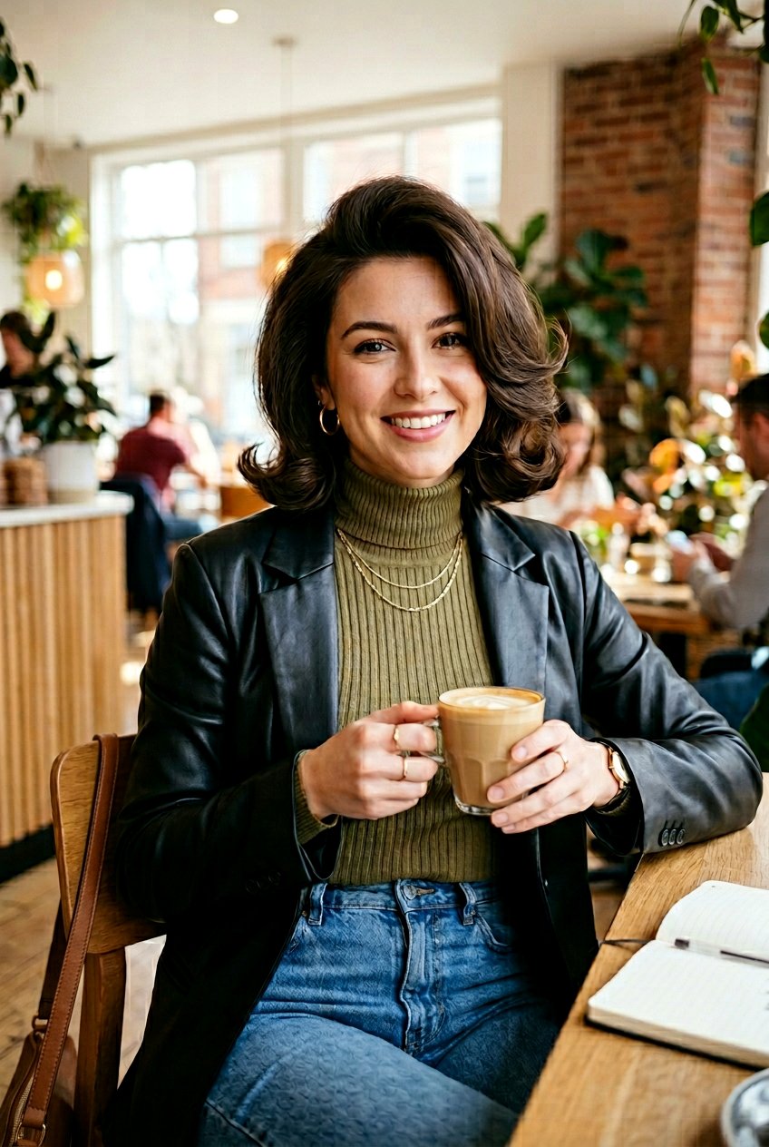 90s Flipped Under Bob - 20 curled under bob hairstyle - 20 curled under bob hairstyle