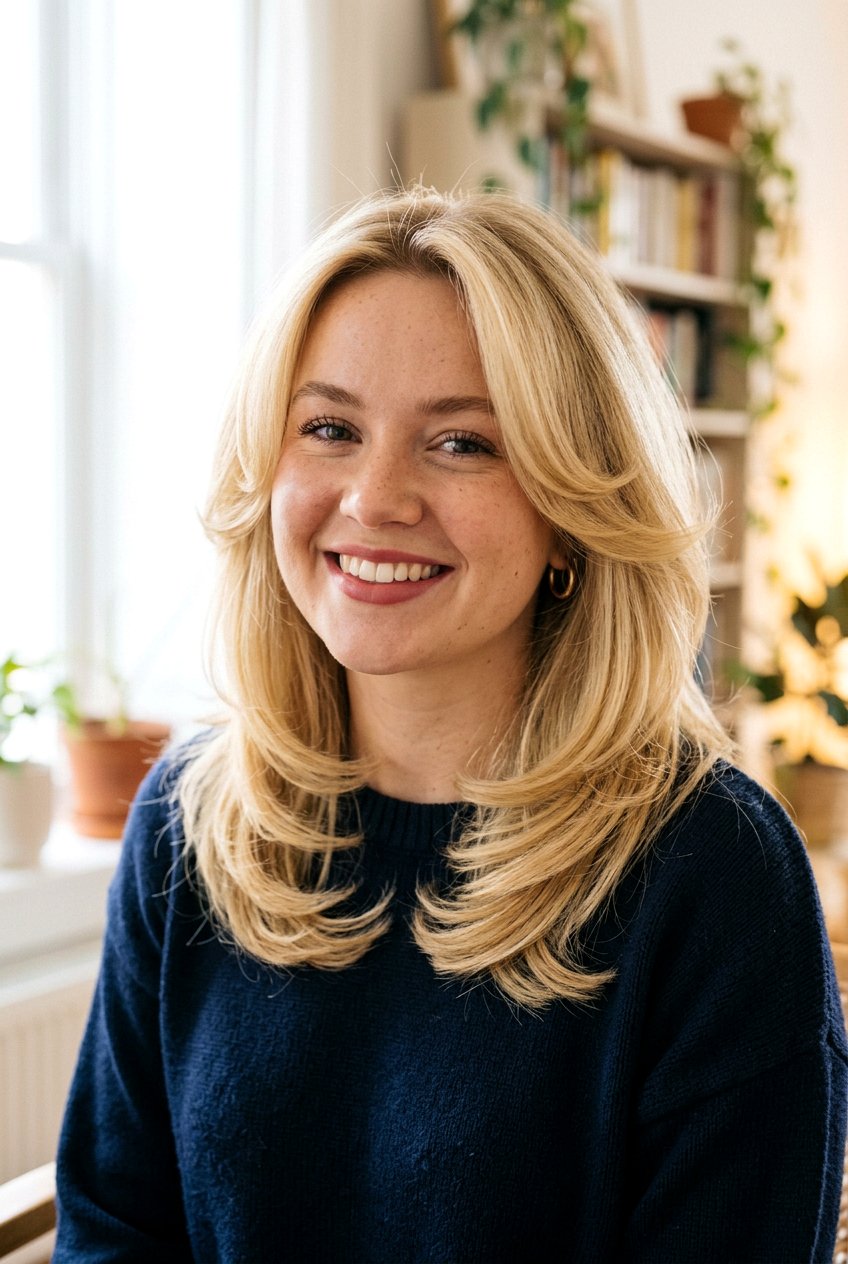 90s Layered Straight Haircut - 20 layered straight haircuts - 20 layered straight haircuts