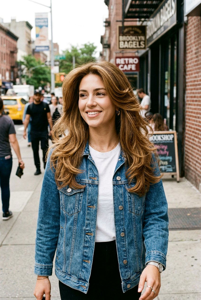 90s butterfly haircut long hair - 20 90s inspired layers for long hair - 20 90s inspired layers for long hair