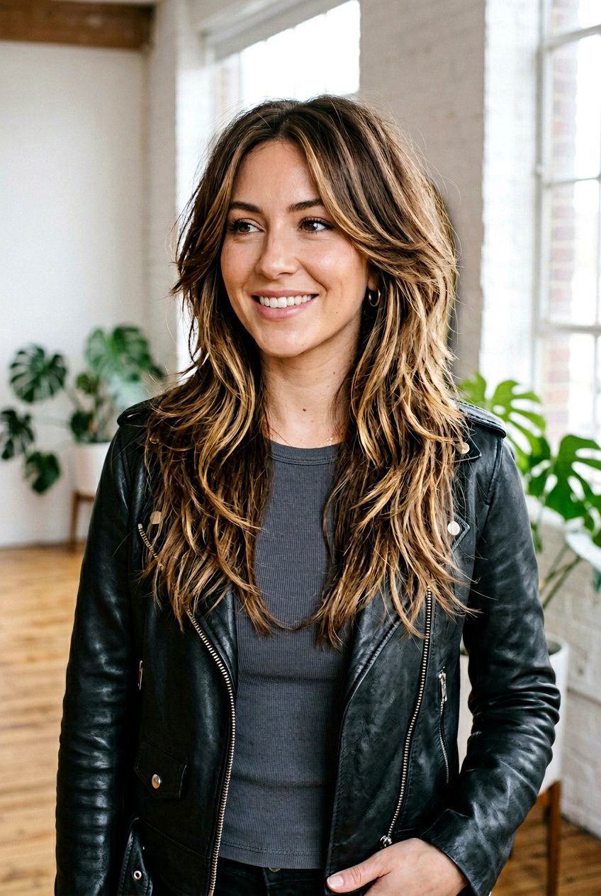 90s chunky layers long hair - 20 90s inspired layers for long hair - 20 90s inspired layers for long hair