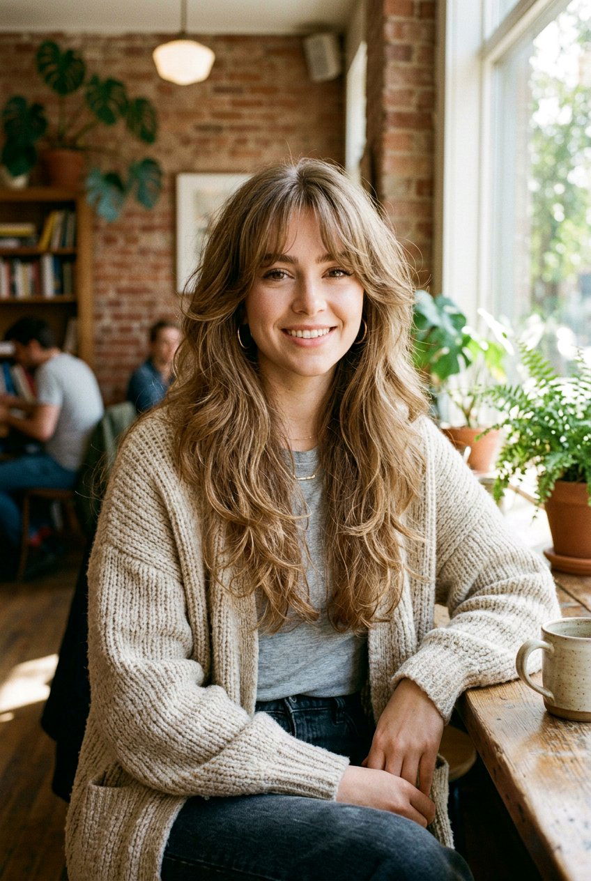 90s curtain bangs with layers long hair - 20 90s inspired layers for long hair - 20 90s inspired layers for long hair