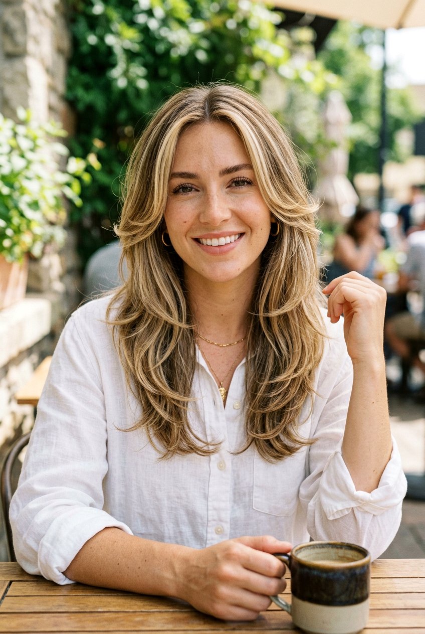 90s face framing layers long hair - 20 90s inspired layers for long hair - 20 90s inspired layers for long hair