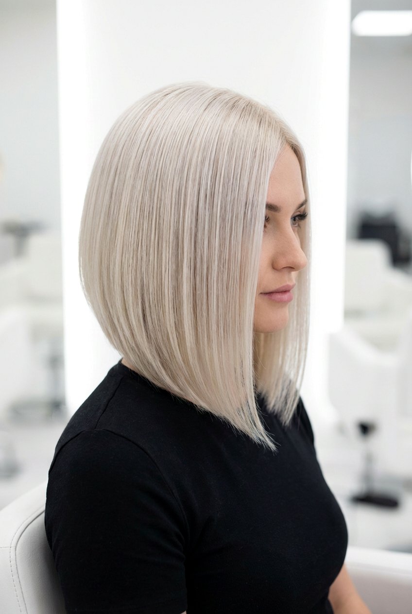 A Line Bob - 20 hairstyles for fine hair - 20 hairstyles for fine hair