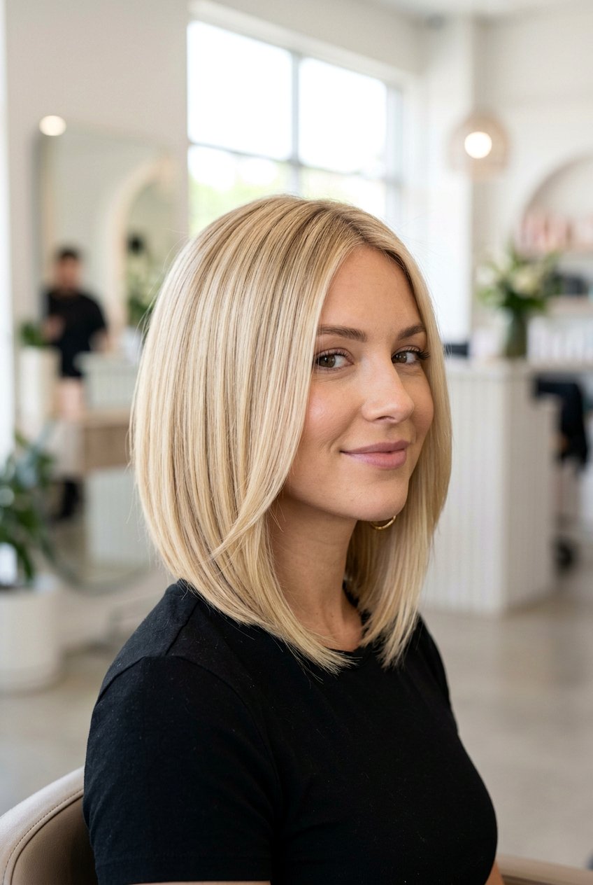 A Line Bob Haircut - 20 easy short hairstyles for busy women - 20 easy short hairstyles for busy women