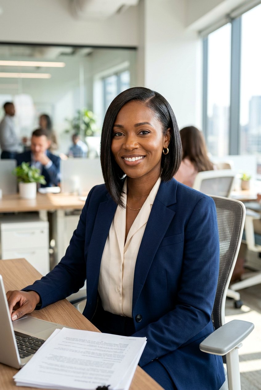 A Line Bob Silk Press - 20 black women silk press hairstyle ideas - 20 black women silk press hairstyle ideas