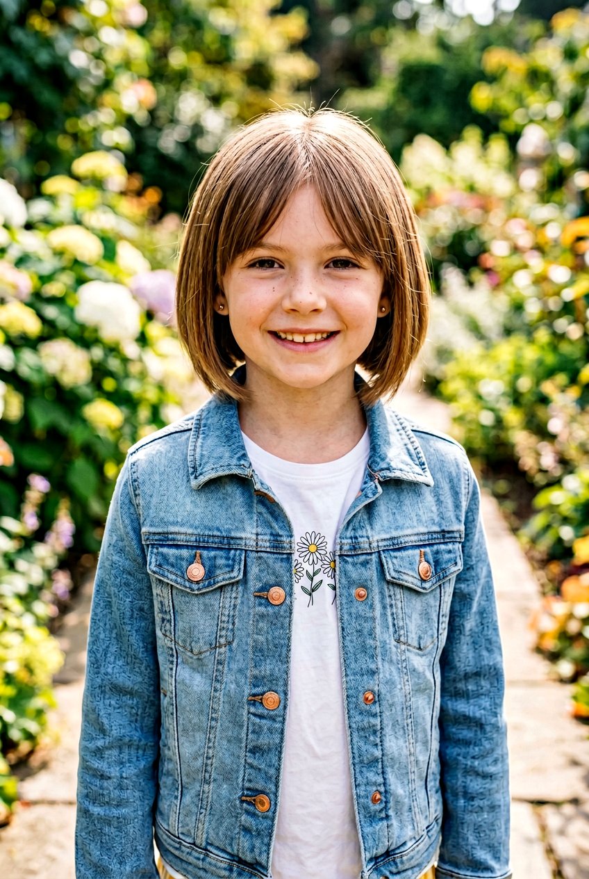 A Line Bob With Curtain Bangs - 20 little girls bob with curtain bangs - 20 little girls bob with curtain bangs