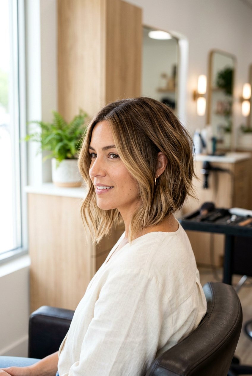 A Line Bob With Layers - 20 short hairstyles with layers - 20 short hairstyles with layers