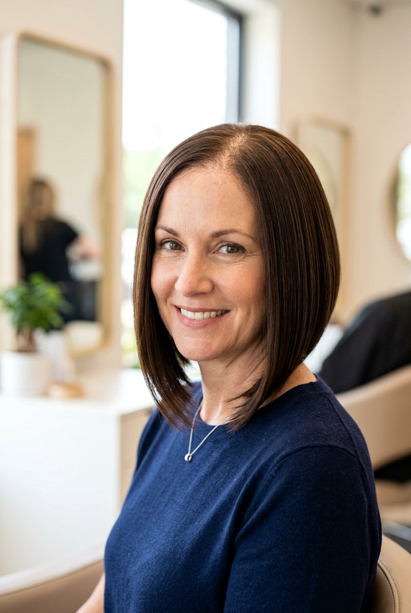 A Line Bob for Alopecia Women - 20 hairstyles for alopecia women - 20 hairstyles for alopecia women