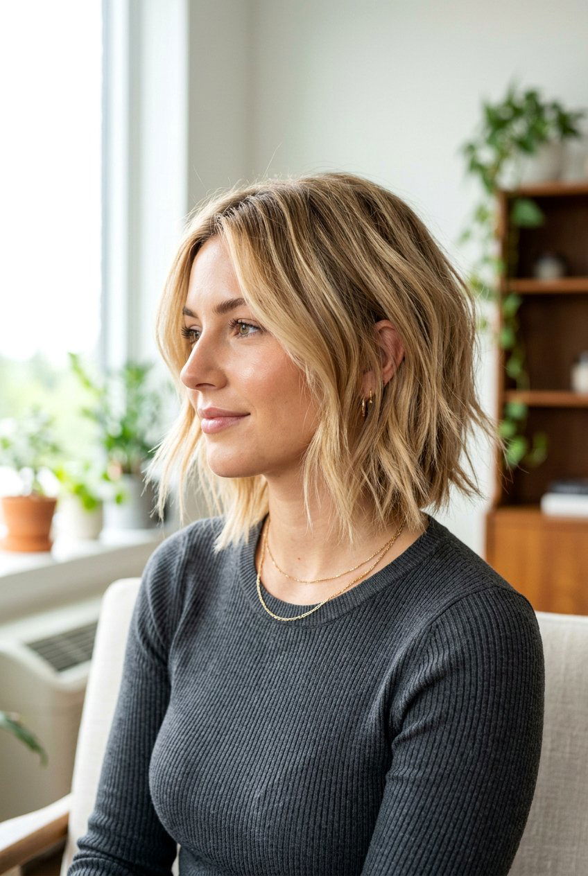 A Line Choppy Bob - 20 choppy bob haircut - 20 choppy bob haircut