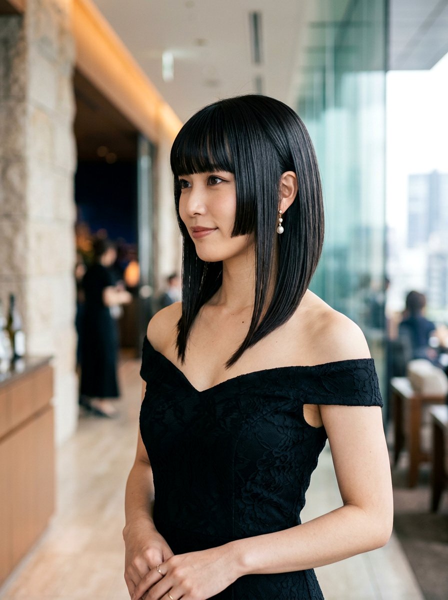 A Line Japanese Hime Bob Haircut - 20 japanese hime bob haircut - 20 japanese hime bob haircut