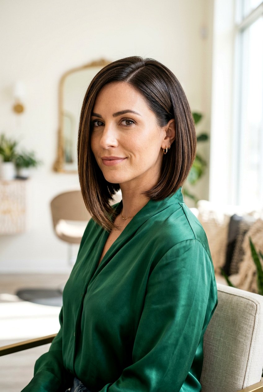 A Line Layered Bob - 20 soccer mom bob with layers - 20 soccer mom bob with layers