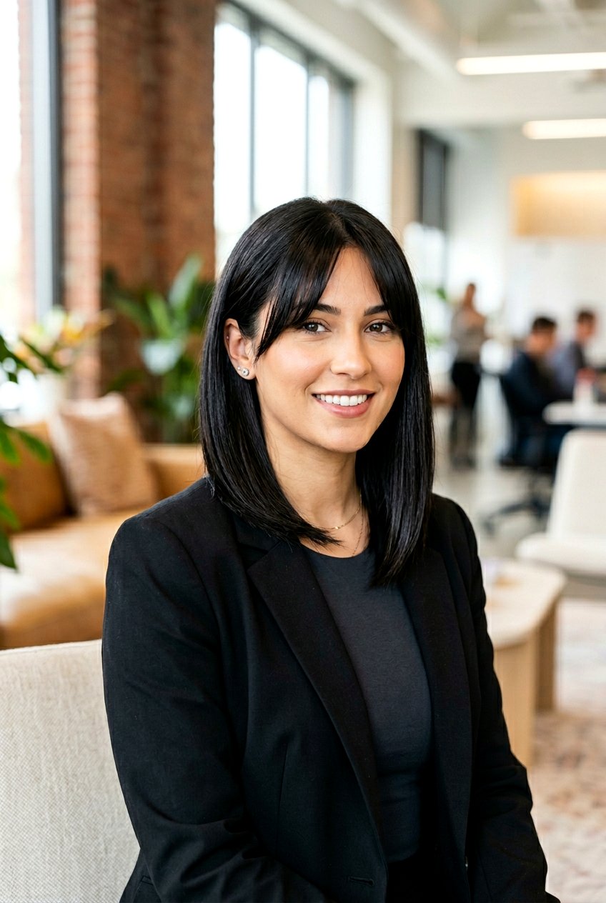 20 Gorgeous Curtain Bangs With Lob Haircuts for Fine Hair