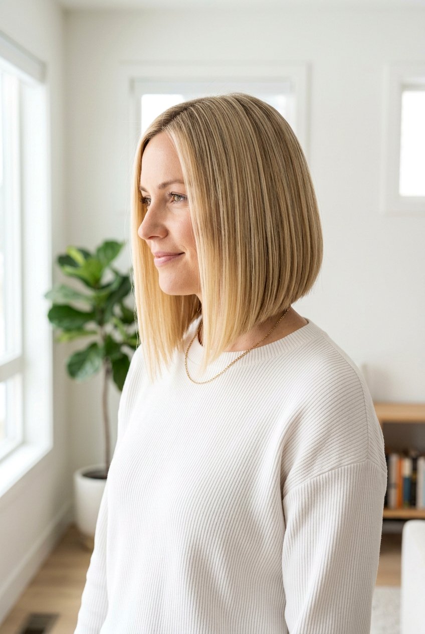 A Line Mom Bob - 20 mom bob haircut - 20 mom bob haircut