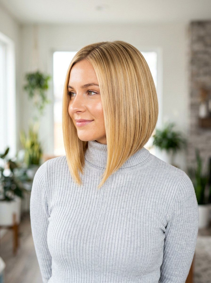 A Line Short Bob - 20 wash and wear short bob haircut - 20 wash and wear short bob haircut