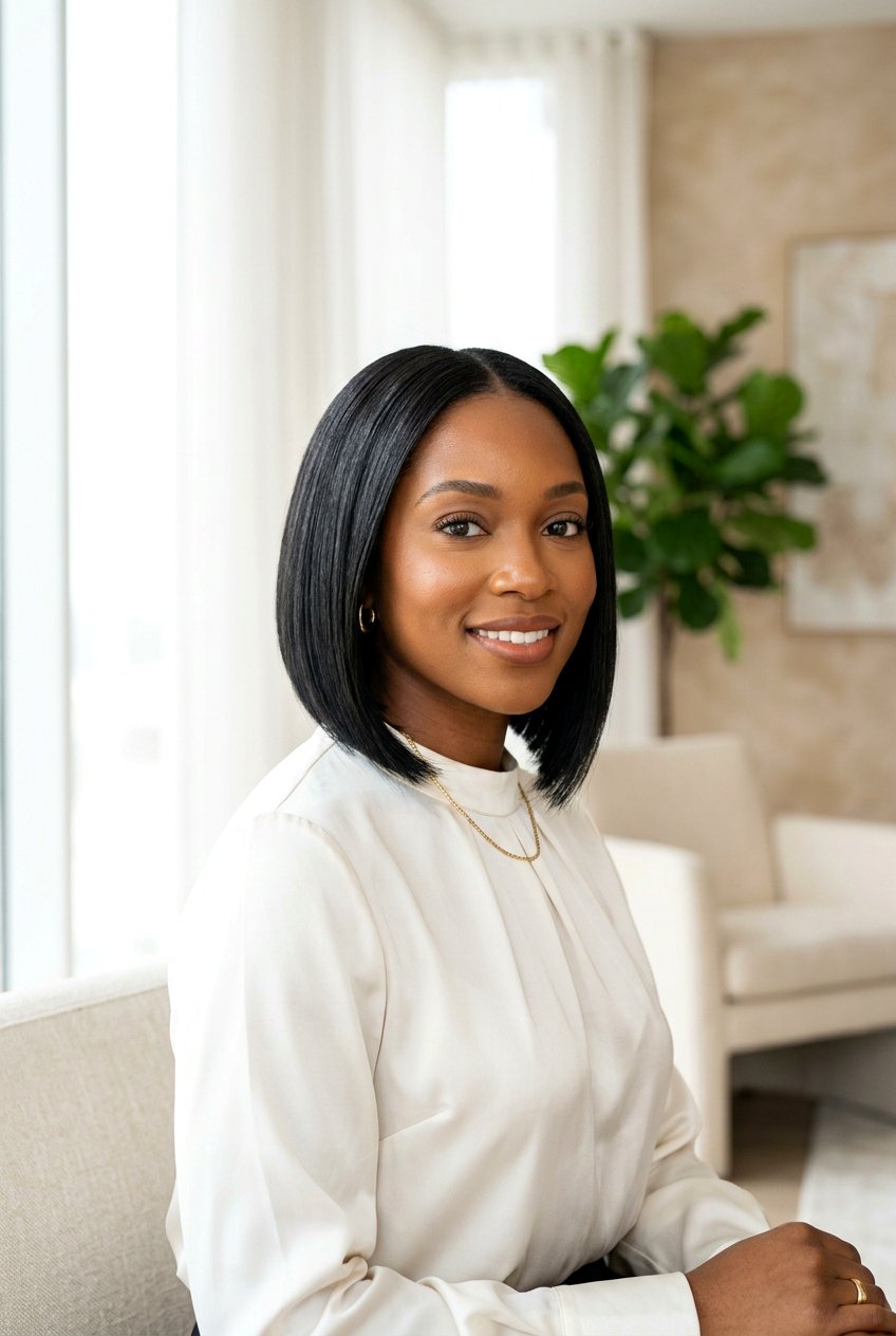 A Line Short Bob - 20 black women short bob haircut ideas - 20 black women short bob haircut ideas