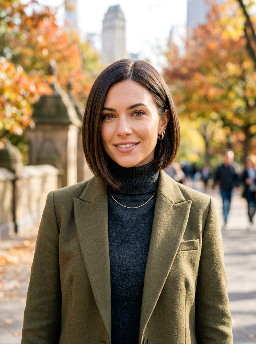 A Line Sleek Bob - 20 glossy sleek bob with shine - 20 glossy sleek bob with shine