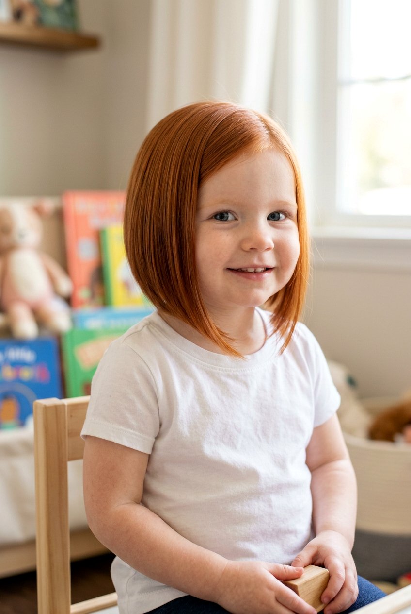 A Line Toddler Bob - 20 toddler bob haircut for girls - 20 toddler bob haircut for girls