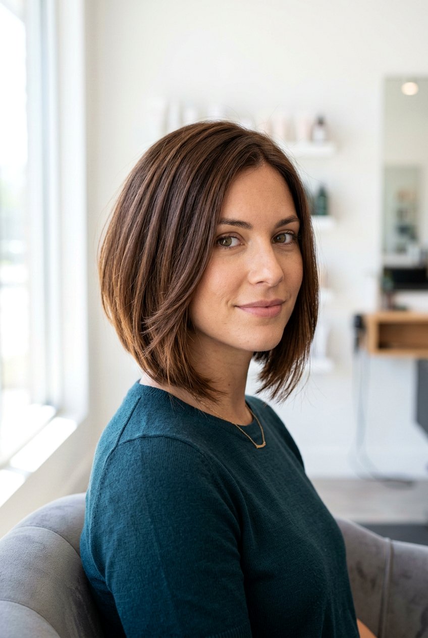 A line Razor Cut Bob - 20 razor cut bob haircut - 20 razor cut bob haircut