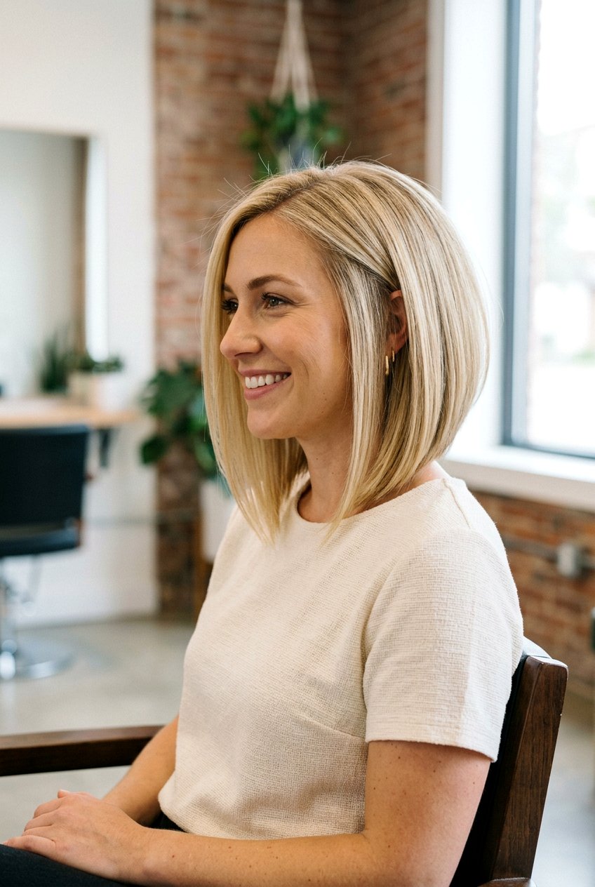 A line bob for thin hair - 20 short bob haircuts for fine hair - 20 short bob haircuts for fine hair