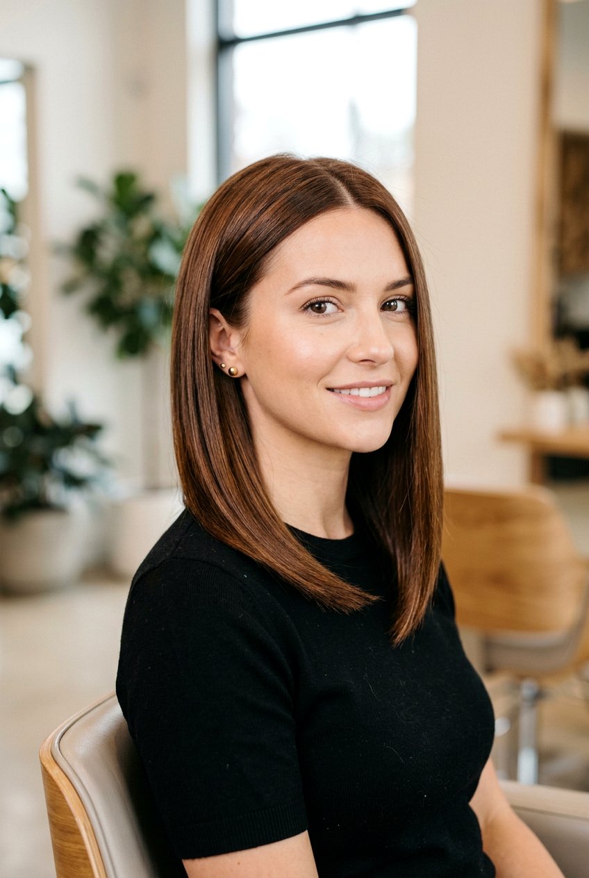 A line lob - 20 shoulder length hairstyles - 20 shoulder length hairstyles