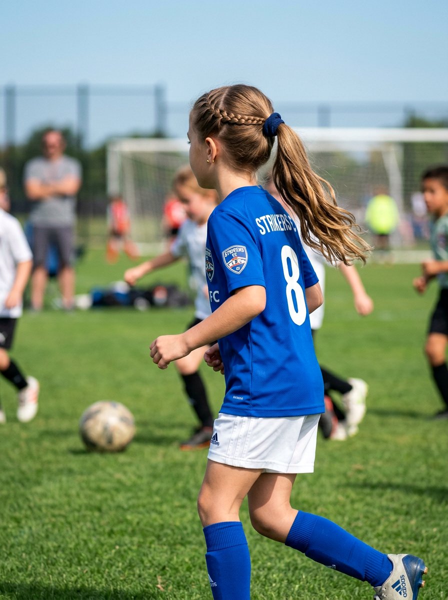 Accent Braid Soccer Ponytail - 20 soccer braid ponytail - 20 soccer braid ponytail